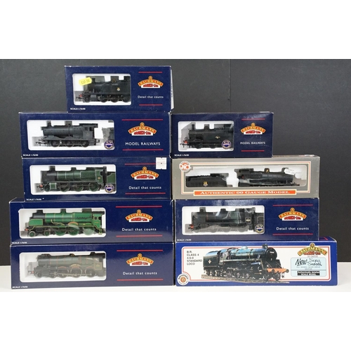 62 - Eight boxed Bachmann OO gauge locomotives to include 32152 N Class 31813 BR Lined black l/crest, 314... 