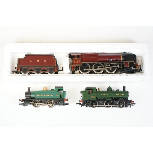 63 - Five OO gauge locomotives to include boxed Hornby R313 GWR Hall Class Loco Hagley Hall, Mainline 612... 