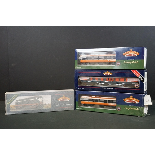 106 - Two sealed Bachmann OO gauge Murphy Models coach sets to include MM41901 and IR4101B / MM4102 plus a... 