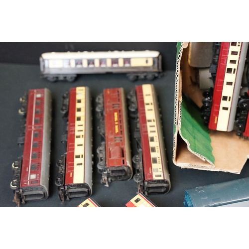 110 - Around 55 OO gauge items of rolling stock, all various coaches mainly featuring Triang examples