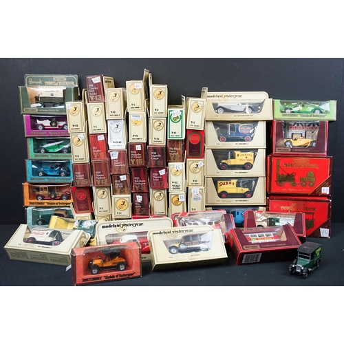 1142 - 62 Boxed Matchbox Models Of Yesteryear diecast models to include Y-1, Y-16, Y-12, Y-9, Y-17, Y-11, Y... 