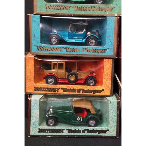 1142 - 62 Boxed Matchbox Models Of Yesteryear diecast models to include Y-1, Y-16, Y-12, Y-9, Y-17, Y-11, Y... 