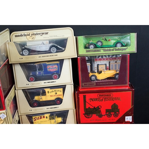 1142 - 62 Boxed Matchbox Models Of Yesteryear diecast models to include Y-1, Y-16, Y-12, Y-9, Y-17, Y-11, Y... 