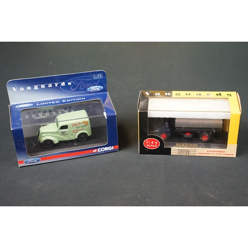 1164 - 19 Boxed 1/43 scale Vanguards diecast models to include VA06201, VA6003, VA7002, VA01117, VA07602, V... 