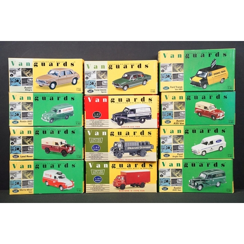 1164 - 19 Boxed 1/43 scale Vanguards diecast models to include VA06201, VA6003, VA7002, VA01117, VA07602, V... 