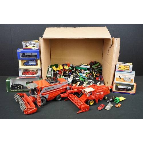 1165 - Quantity of boxed and unboxed diecast models to include Oxford Diecast Great Dorset Steam Fair model... 