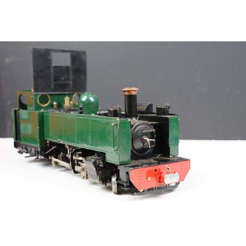 251 - Roundhouse G scale 2-6-2 live steam locomotive in green livery along with a boxed HiTec Laser 4FM Ch... 