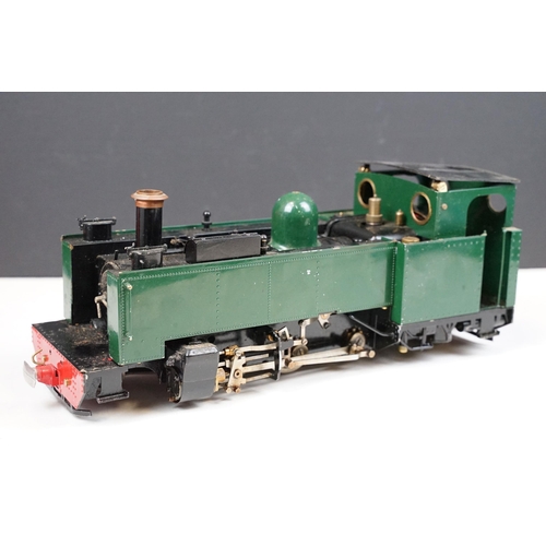 251 - Roundhouse G scale 2-6-2 live steam locomotive in green livery along with a boxed HiTec Laser 4FM Ch... 