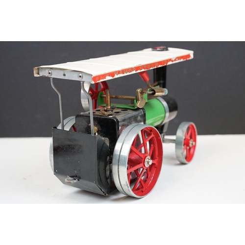 257 - Steam Engine - Boxed Mamod TE1A Traction Engine, showing a but of play wear but gd overall, side fla... 