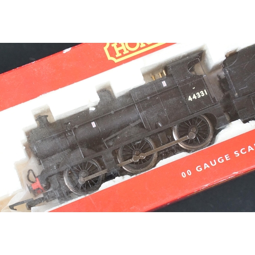 87 - Two boxed Hornby OO gauge locomotives to include R2169 BR 4-6-2 Clan Line Merchant Navy Class and R2... 