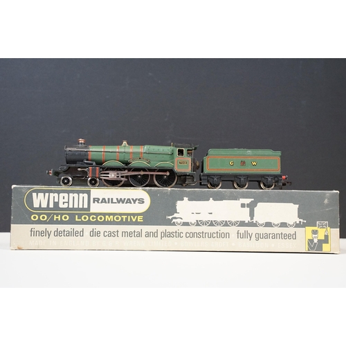 88 - Boxed Wrenn OO gauge WW2222 4-6-0 Devizes Castle GWR locomotive, box with edge and end wear
