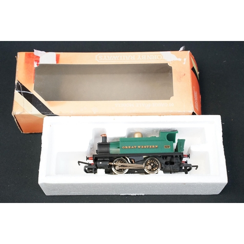 98 - Four OO gauge locomotives to include Mainline Granville Manor (within Lima box), boxed Hornby R077 G... 