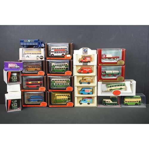 1178 - 23 Boxed diecast models to include 10 x EFE Exclusive First Editions, 4 x Corgi Original Omnibus, 2 ... 