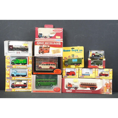 1183 - 15 Boxed 00 and 1/76 diecast models to include 6 x Classix, 3 x EFE Exclusive First Editions, Great ... 