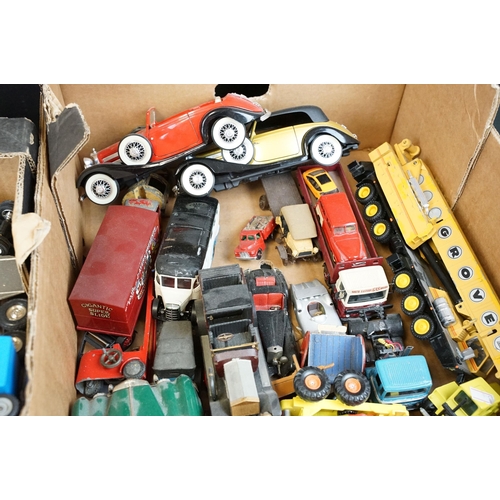 1187 - Large quantity of diecast models to include Franklin Mint Precision Models featuring 1929 Rolls Royc... 