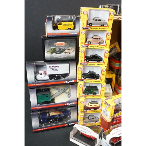 1195 - 66 Boxed / cased / carded diecast models to include 31 x Oxford Diecast models featuring Chipperfiel... 