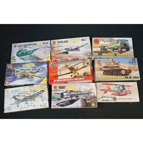 266 - 30 Boxed 1/72 Airfix plastic model plane kits to include 02053 Westland Lysander, 01048 AVRO 504K, 0... 