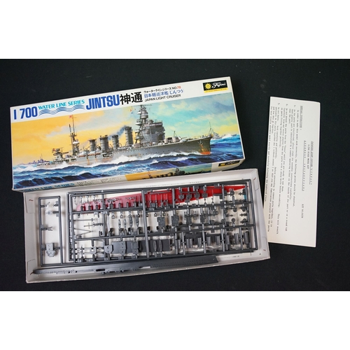 269 - 27 Boxed Water Line Series 1/700 plastic model kits to include 22 x Fujimi and 5 x Aoshima featuring... 