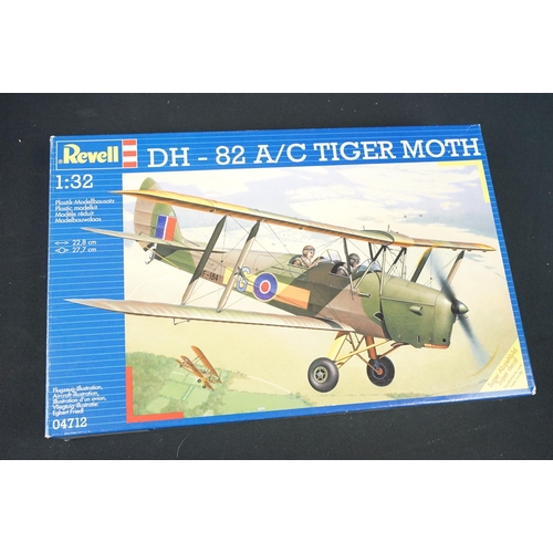 277 - 15 Boxed Revell plastic model kits to include 7 x 1/32, 7 x 1/35 and 1 x 1/28 featuring 1/32 04702 M... 