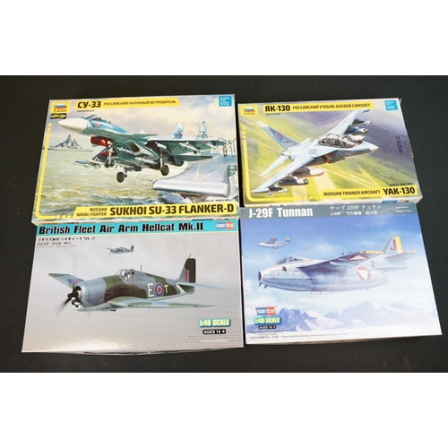 280 - 26 boxed and unbuilt plastic model kits to include 1/48 scale, 1/35 scale and 1/72 scale, featuring ... 