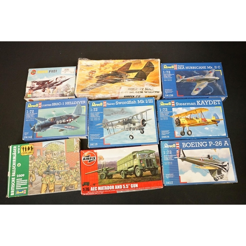 288 - 30 Boxed plastic model kits to include 12 x Airfix and 18 x Revell featuring Revell H-382 Fishing Tr... 