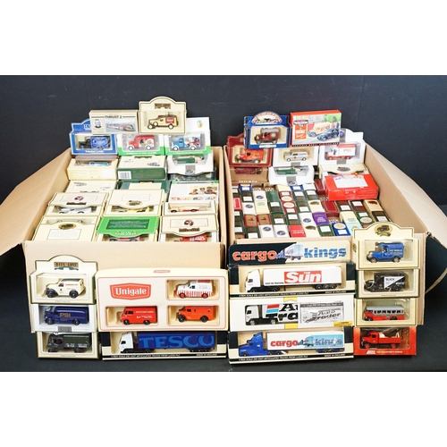 1239 - Around 240 boxed Lledo Days Gone diecast models to include Vanguards Days Gone, H. Samuel, PG Tips, ... 