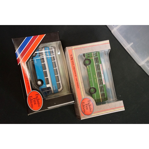 1241 - 48 Boxed 1/76 scale EFE Exclusive First Editions diecast model buses to include 4 x London Transport... 