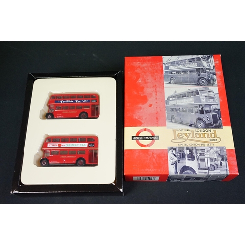 1242 - 16 Boxed EFE Exclusive First Editions diecast model gift sets to include Green Line Set 5, Routemast... 