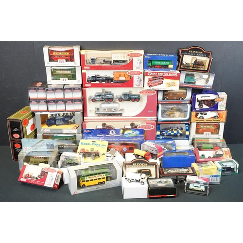 1244 - 40 Boxed / cased / carded diecast models to include Corgi CC25501 Gold Star Special, Corgi Trackside... 