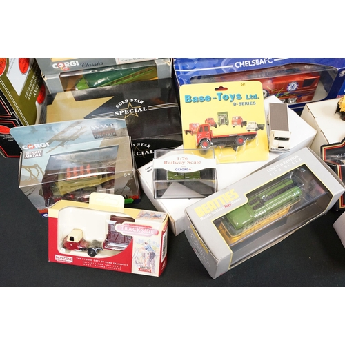 1244 - 40 Boxed / cased / carded diecast models to include Corgi CC25501 Gold Star Special, Corgi Trackside... 