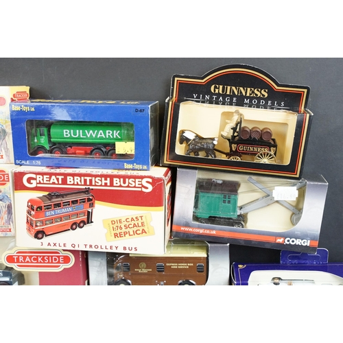 1244 - 40 Boxed / cased / carded diecast models to include Corgi CC25501 Gold Star Special, Corgi Trackside... 