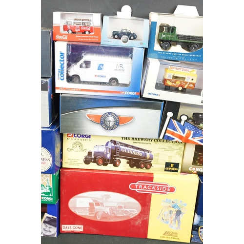 1245 - 42 Boxed / cased diecast models to include Corgi 30102 London Brick, Corgi Guinness 16301, Corgi Hea... 