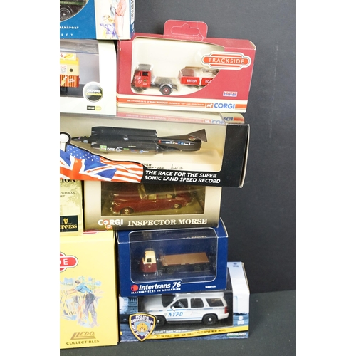 1245 - 42 Boxed / cased diecast models to include Corgi 30102 London Brick, Corgi Guinness 16301, Corgi Hea... 