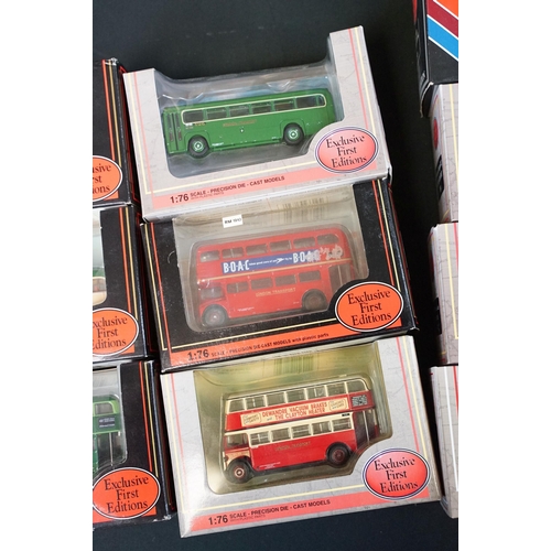 1246 - 60 Boxed 1/76 scale EFE Exclusive First Editions diecast model buses to include The Routemaster Seri... 