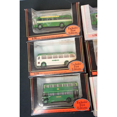 1246 - 60 Boxed 1/76 scale EFE Exclusive First Editions diecast model buses to include The Routemaster Seri... 