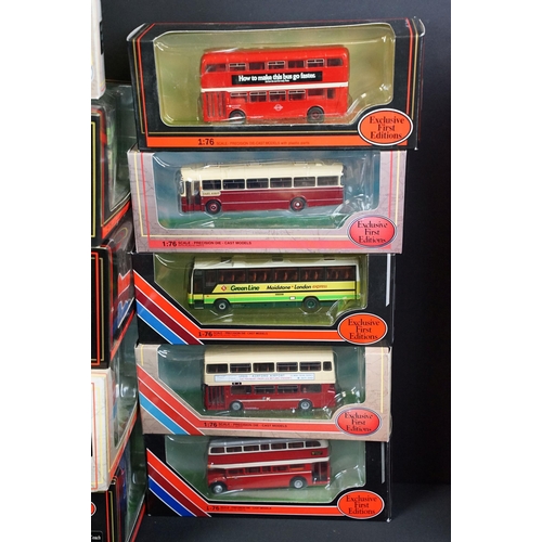 1246 - 60 Boxed 1/76 scale EFE Exclusive First Editions diecast model buses to include The Routemaster Seri... 