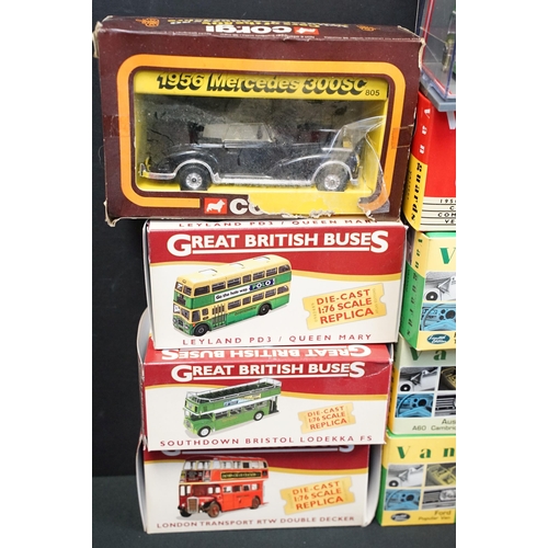 1248 - 35 Boxed diecast models to include 6 x Vanguards featuring VA33002, VA06200, VA06617, VA01421, VA170... 