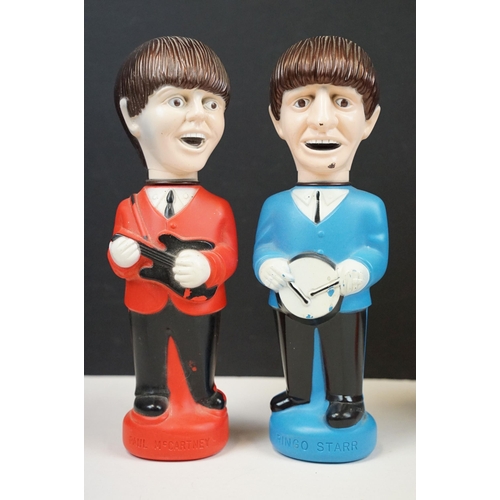 Seven original 1960s soaky / bubble bath bottles to include 2 x