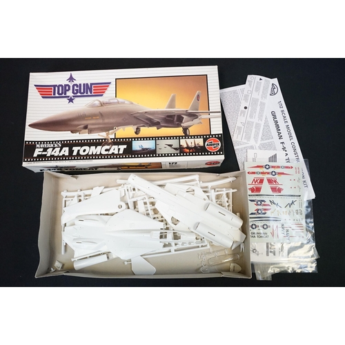 304 - Two boxed TV related plastic model kits to include 1/24 Monogram Rambo Combat Chopper and Airfix Top... 