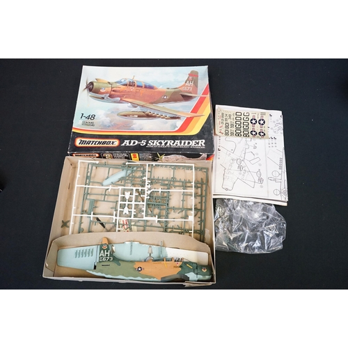 309 - 11 Boxed Aviation plastic model kits to include 2 x Matchbox (PK-551 Victor K.2 and PK-651 AD-5 Skyr... 