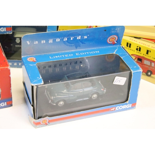 1288 - 11 Boxed Vanguards diecast models to include PO2002, VA23000, VA4000, VA4108, VA08901, VA09404, VA01... 