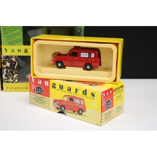 1288 - 11 Boxed Vanguards diecast models to include PO2002, VA23000, VA4000, VA4108, VA08901, VA09404, VA01... 