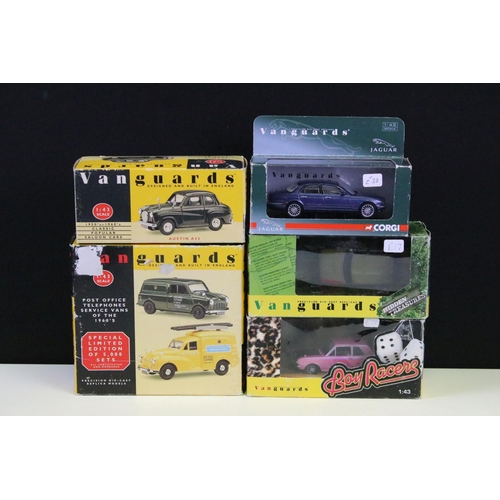 1288 - 11 Boxed Vanguards diecast models to include PO2002, VA23000, VA4000, VA4108, VA08901, VA09404, VA01... 