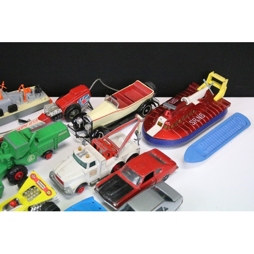 1289 - Around 40 mid 20th C onward play worn diecast models to include Corgi, Dinky, Tekno, Matchbox, No Re... 