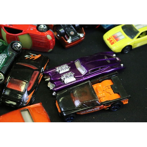 1293 - Around 550 Mattel Hot Wheels diecast models from the 1970s to 2000s featuring redline examples