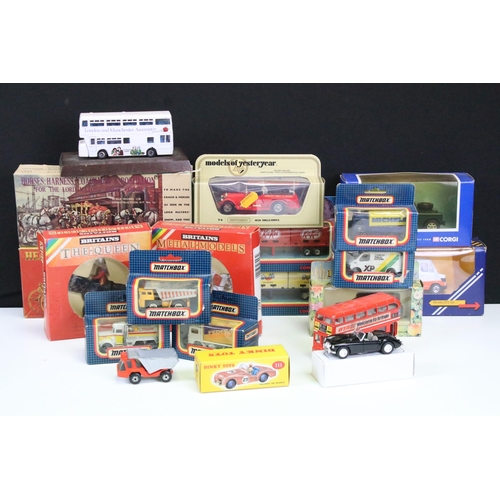 1294 - 11 Boxed diecast models to include 7 x Matchbox models featuring MB-60, CY-18, MB-53, MB-26, etc, Di... 