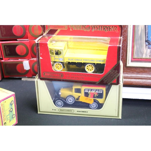 1295 - 40 Boxed Matchbox Models of Yesteryear, various series, includes 3 x Code variants featuring 2 x Cod... 