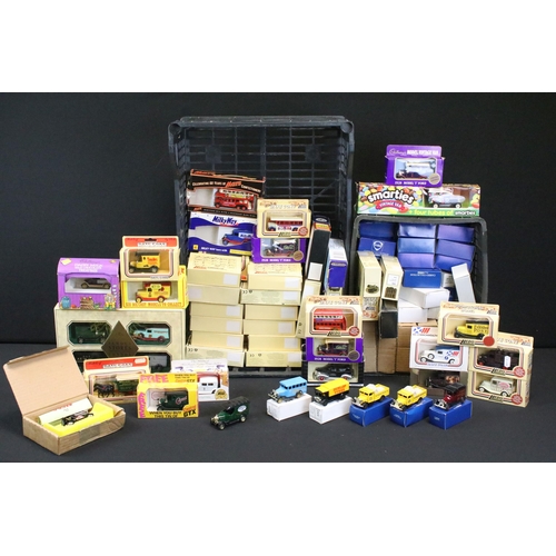 1300 - 63 Boxed Lledo diecast models to include Days Gone, Promotionals, etc along with 30 x Corgi Cameo Co... 