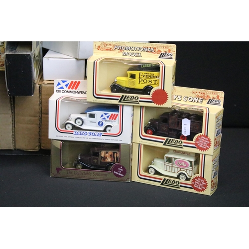 1300 - 63 Boxed Lledo diecast models to include Days Gone, Promotionals, etc along with 30 x Corgi Cameo Co... 