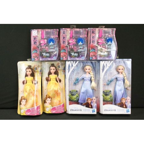 466 - Collection of Disney / Dreamworks figures and collectibles to include 2 x Hasbro Princess Royal Shim... 